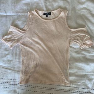 Topshop Shoulderless Top